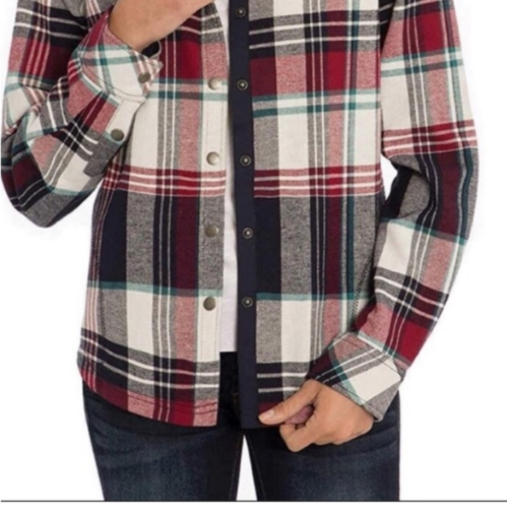 Orvis Women’s Plaid Flannel Size Medium - image 3
